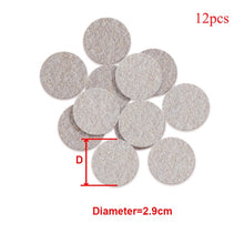 Load image into Gallery viewer, 8/16/24pcs/lot Chair Leg Pads Floor Protectors for Furniture Legs Table leg Covers Round Bottom Anti-Slip Pads Rubber Feet